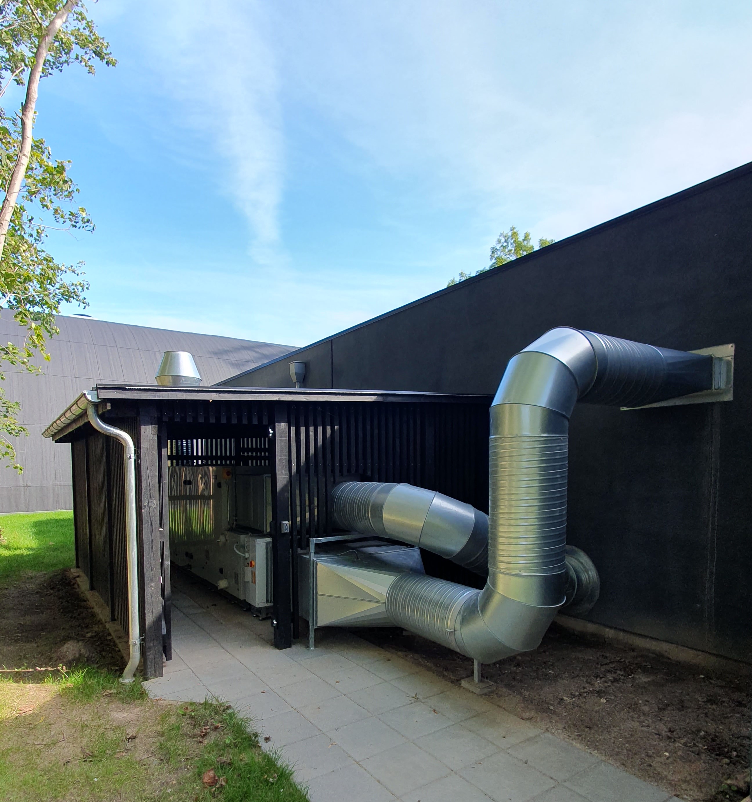 Skydebane ventilationsanlæg